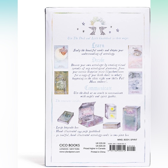 Heavenly Bodies Astrology: Deck & Little Guidebook BRAND NEW! NWT - Picture 5 of 10